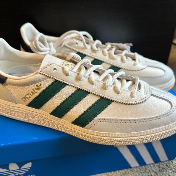 Adidas Originals Handball Spezial Chalk White Collegiate Green JH5451 Size 8US - Picture 2 of 6